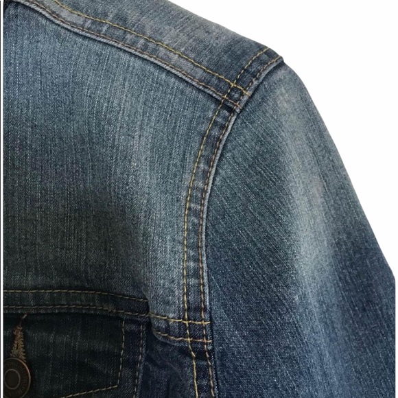 Girls Large Blue Notes Jean Jacket Mint Condition - Picture 4 of 6